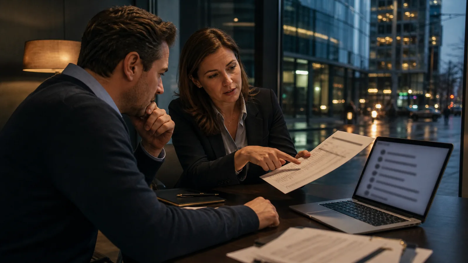 Investor reviewing forex broker compensation eligibility with a financial claims specialist