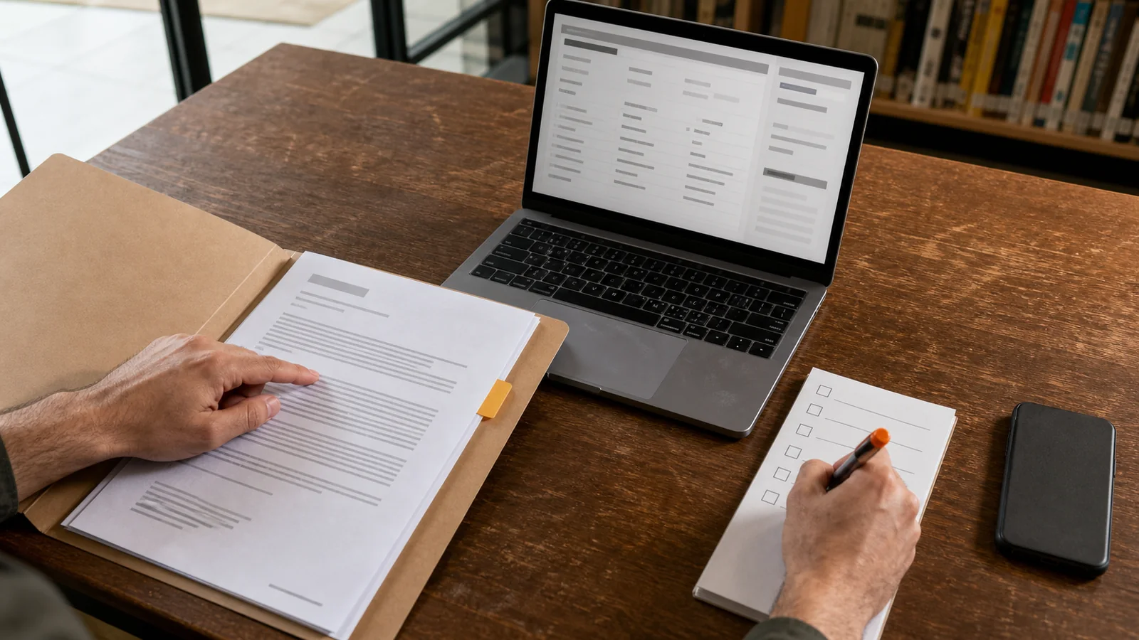 Person matching a broker agreement company name with an official register result